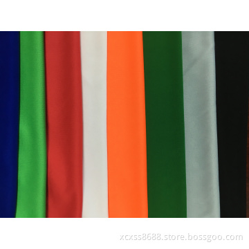 100% polyester plain dyed knitted interlock fabric